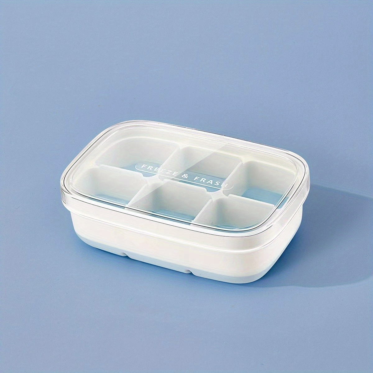 Mini Ice Cube Trays with Lid, Small Ice Cube Molds for Freezer, Stackable Ice  Tray for Summer 