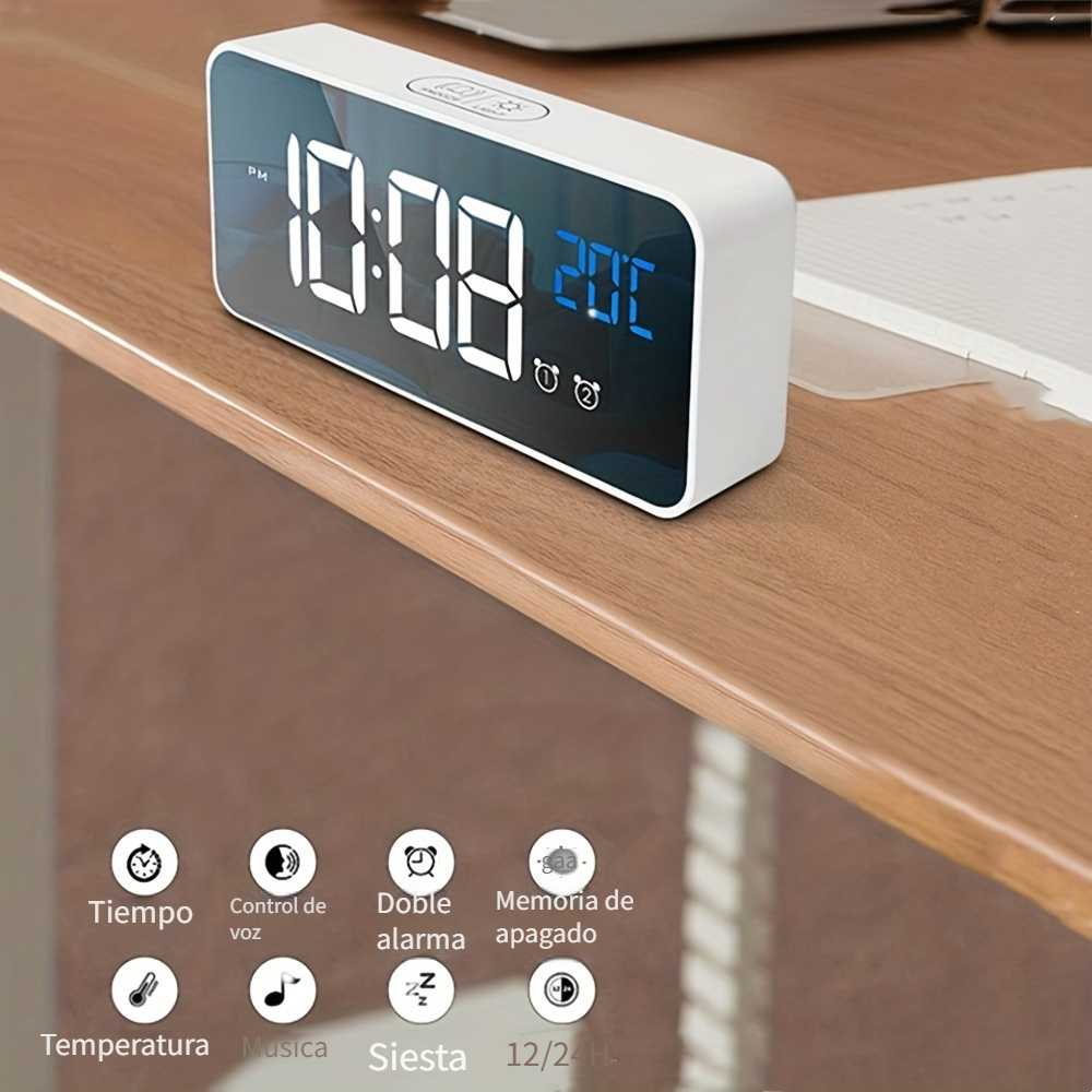 Reloj despertador Digital, Control inteligente de temperatura