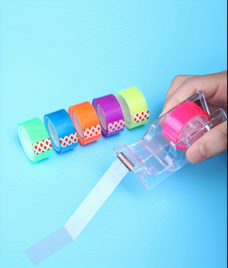 Colorful Tape Mini Cutter Painting Fixed Handbook Paste - Temu Australia