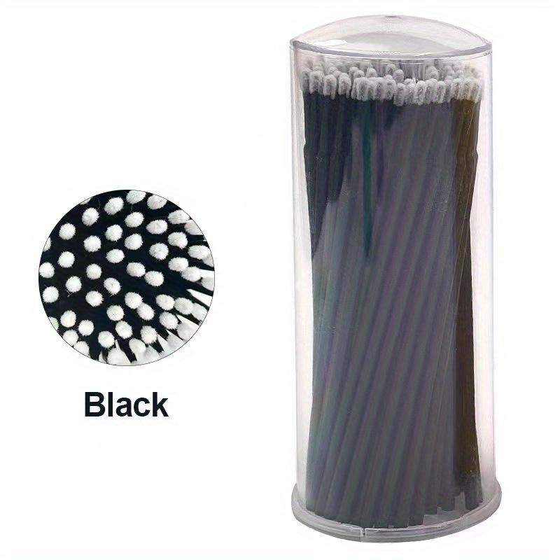 MicroBrush X Applicator Refill, Black 100/Box - Dental Wholesale Direct