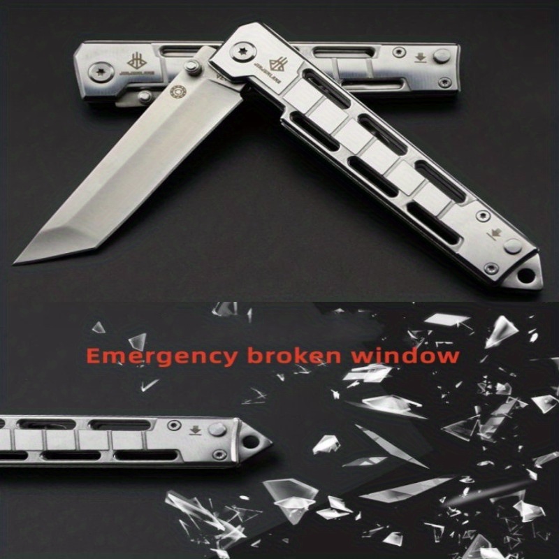 Multi functional Hunting Knife Glass Breaker Slingshot Temu