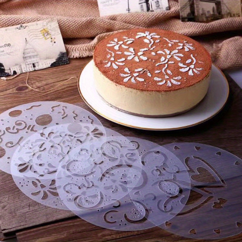 Sugar Cookie Stencil Fixing Frames Fondant Cookies Spray Mold Cake  Decoration Tools Coloring Tool Baking Accessories