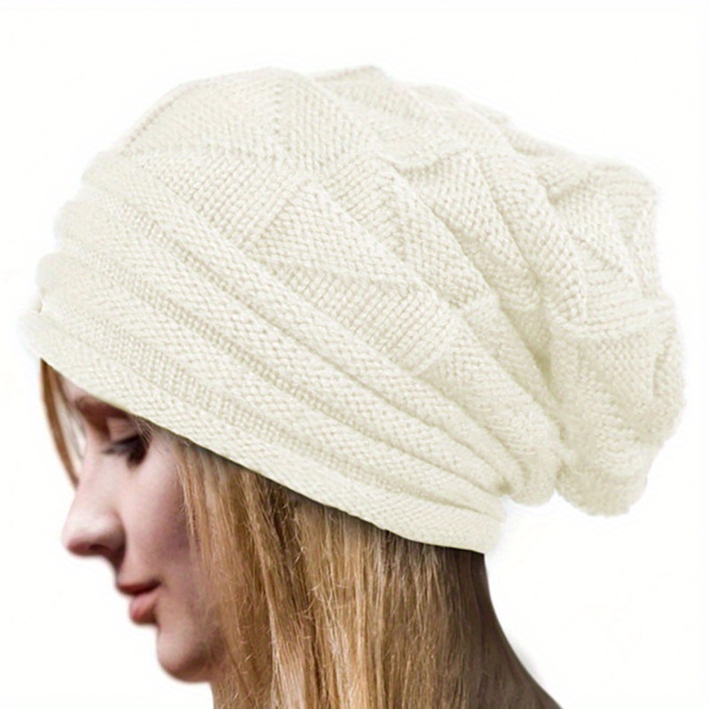 Zsedrut Slouchy Beanie Toque for Women Men Winter Baggy Knit Skull Cap  Elastic Acrylic Hat for Girls (Beige) : : Clothing, Shoes &  Accessories