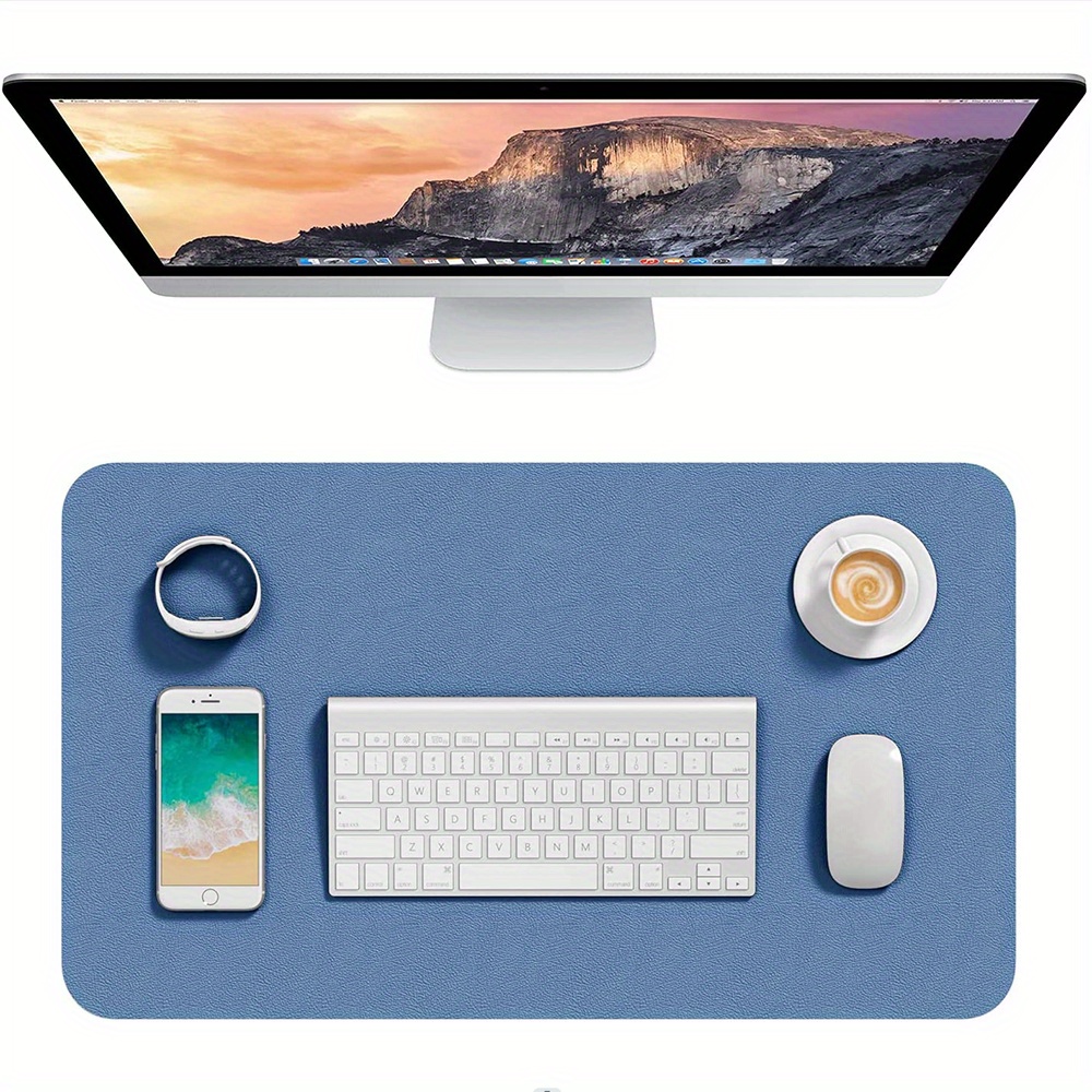  K KNODEL Desk Mat, Mouse Pad, Desk Pad, Waterproof Desk Mat  For Desktop, Leather Desk Pad For Keyboard And Mouse, Desk Pad Protector  For Office And Home