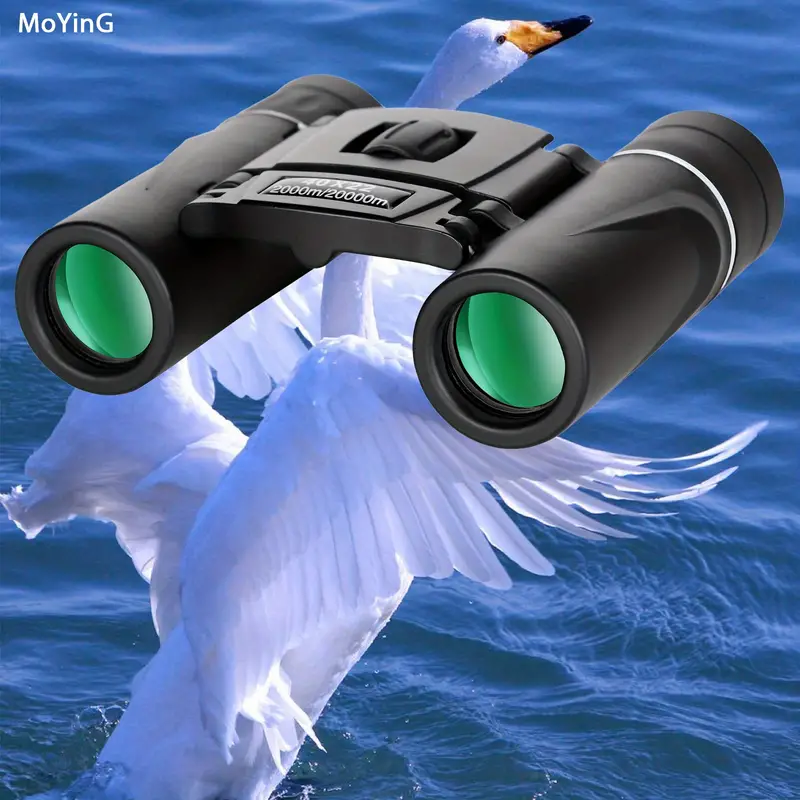 mini portable monocular without battery eyepiece 18mm objective 50mm 12x magnification telescope adjustable pocket telescope for outdoor sports hiking bird watching details 0