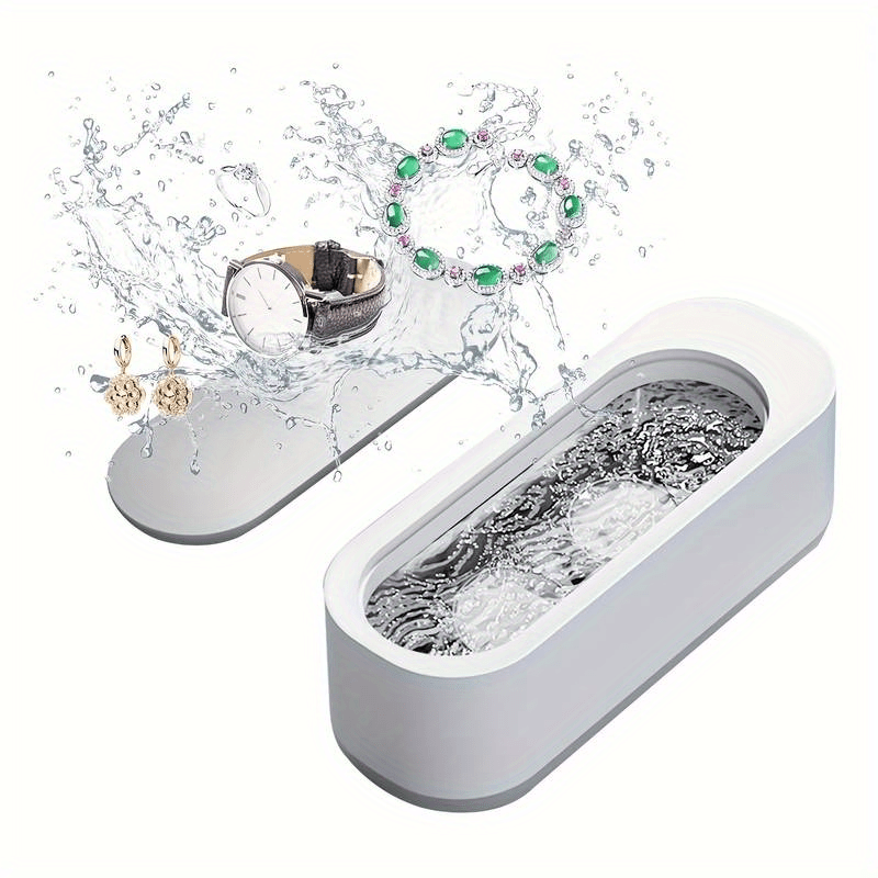 Jewelry Cleaner With Razors - Portable Cleaning Solution For Watches,  Glasses - Temu