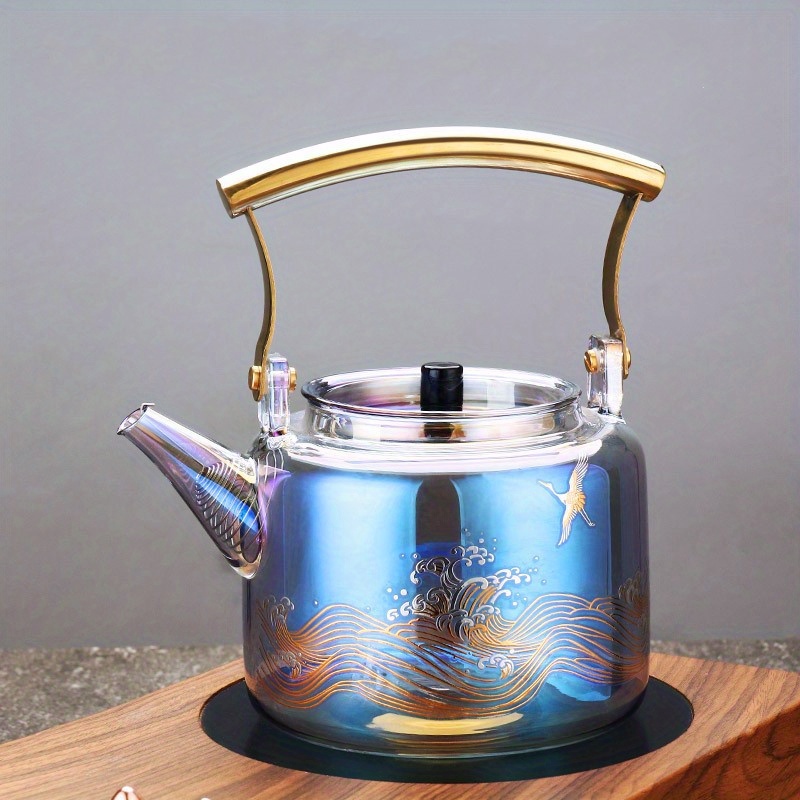 Glass Stovetop Kettle Tea Juice Water Heating Kettle Teapot