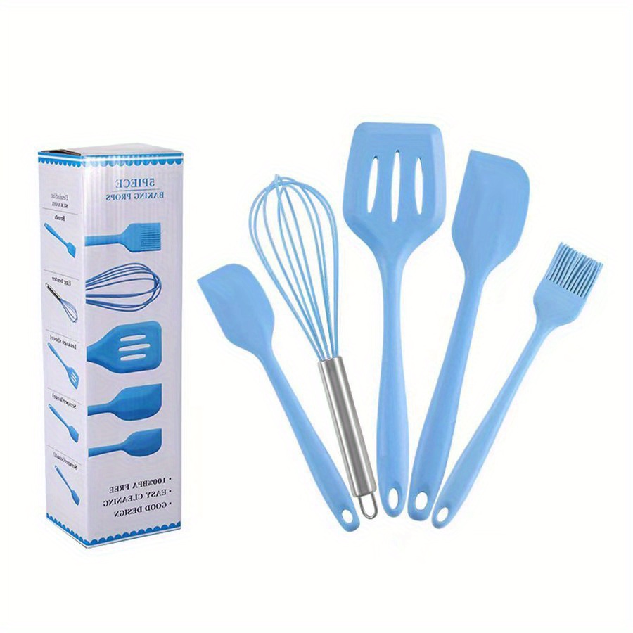 Baking Utensils Set, Blue Baking Set