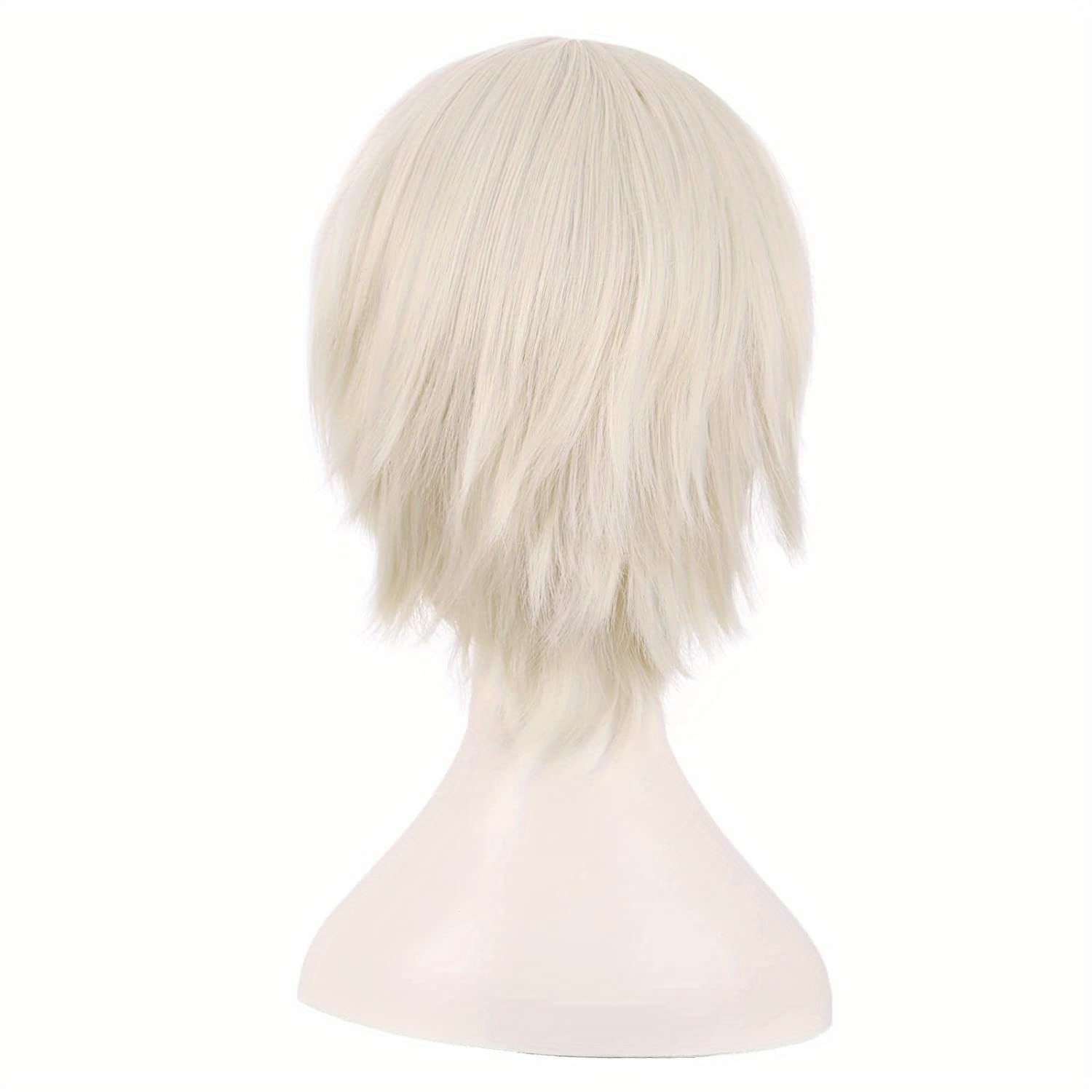 Anime Characters Dress Up Short Hair Men's Wigs, Costume Wigs For Parties Birthday Holidays details 11