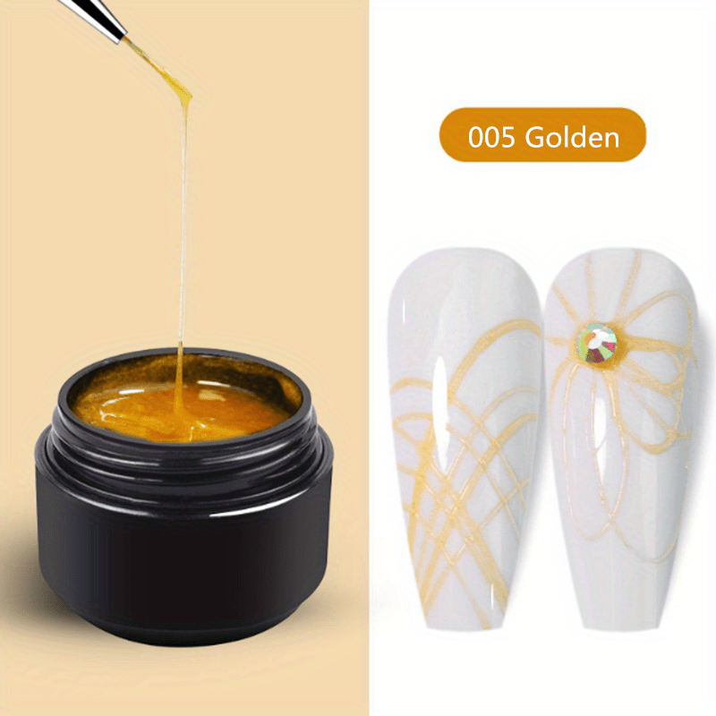 5ml Uv Gel Spider Wire Drawing Nail Art Creative Nail Design With