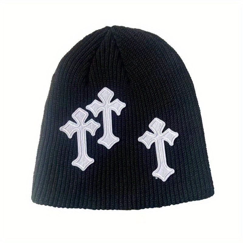 Cross Patch Beanie