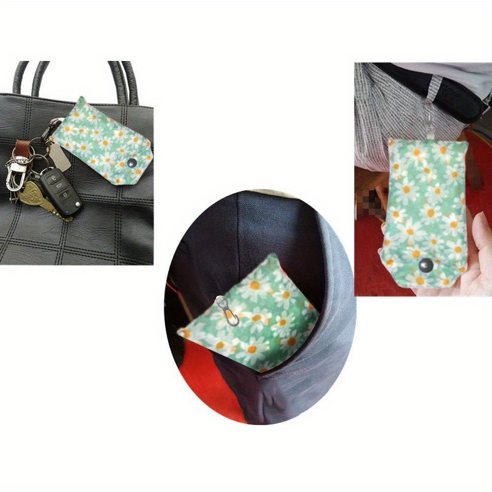 Rumyve Reusable Grocery Bags,Folding Shopping Bags,Waterproof Tote - View #5