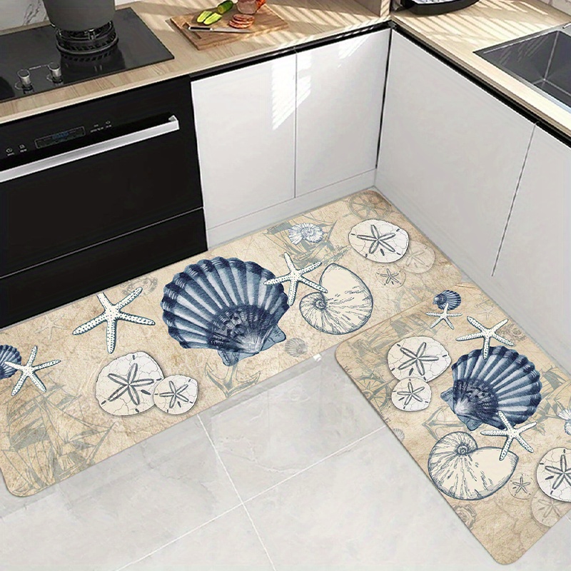 MNJLB 2 Pezzi Tappeti Cucina - Tappetino in Gomma Anti - Affaticamento in  Piedi - Cartoon Pot Printing Runner Rugs - Anti - Slip Oil Resistant