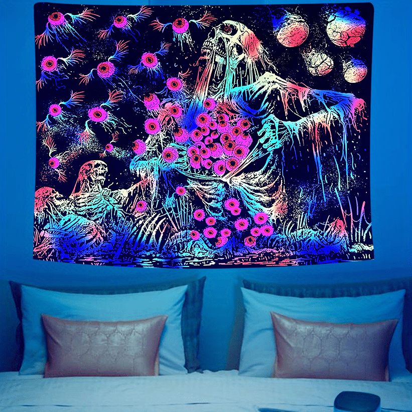 Blacklight tapestry discount