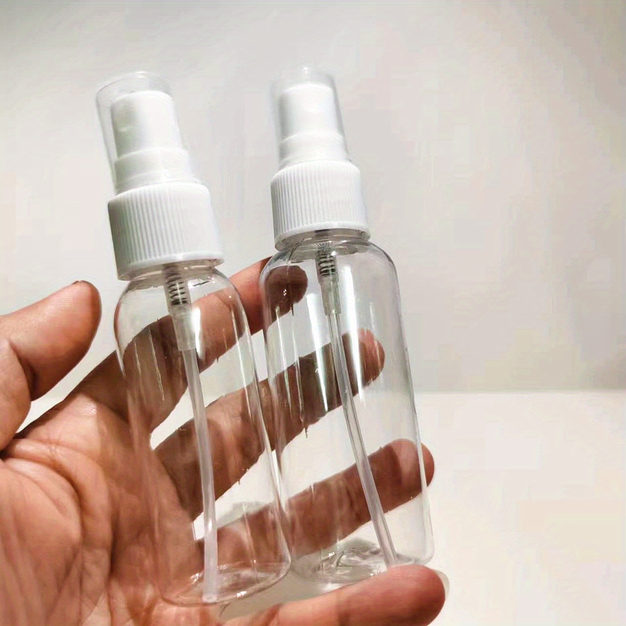 Transparent Spray Bottles Empty Spray Bottle Hand Press Type - Temu