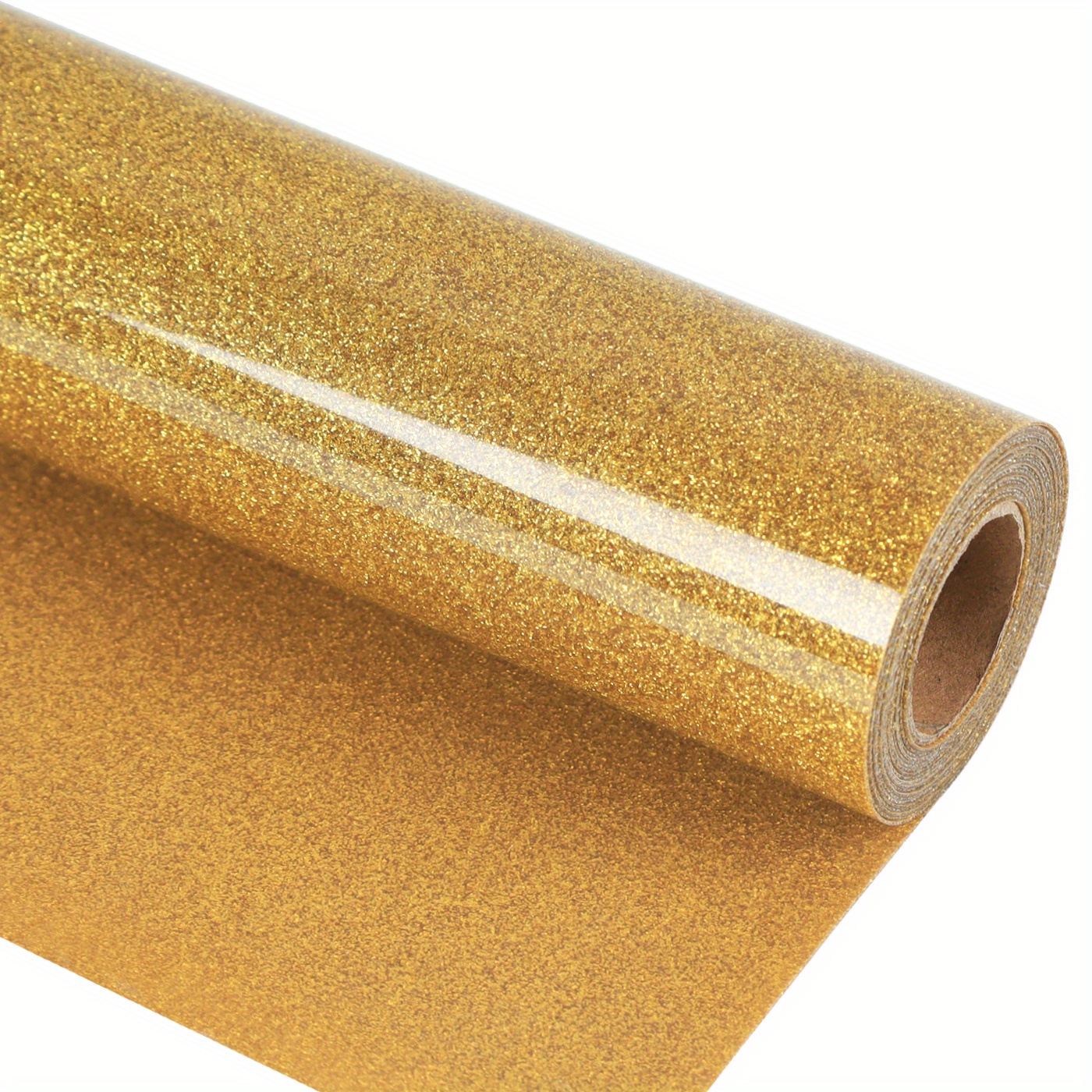 TEMU 12" x 7ft glitter HTV vinyl, guangyintong warmteoverdracht vinyl voor T-shirt, opstrijkbaar vinyl voor alle snijmachines, permanent vinyl,