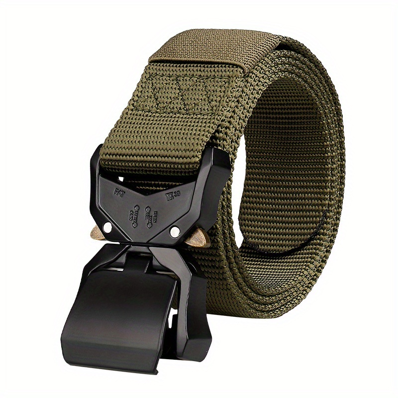 125cm Tactical Belt Nylon Adjustable Belts Outdoor Hunting Camping