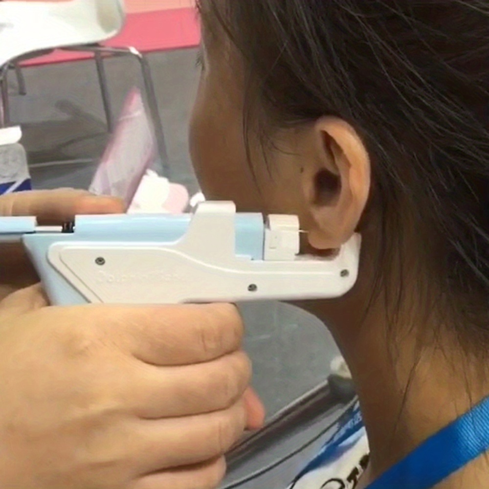 Safe Reusable T3 Self Ear Piercing Gun No Hair Clipping A Temu