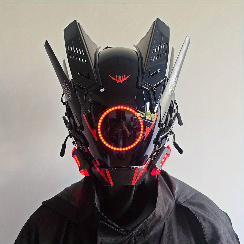 Cyberpunk Mask with Air Tube Halloween Masquerade Gifts&Toys丨FuturFam –  Futurfam