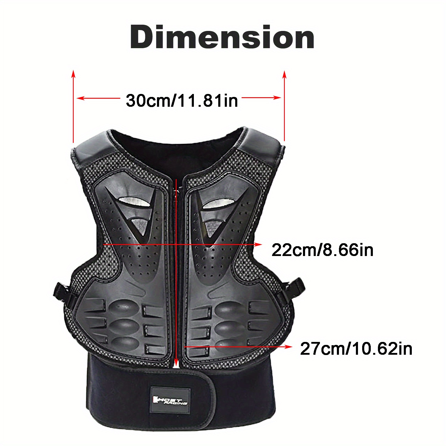 Glaçure de protection de vélo pour enfants, armure de moto pour enfants,  protection de poitrine, colonne vertébrale, dos, VTT, vélo, descente,  garçons, filles - AliExpress