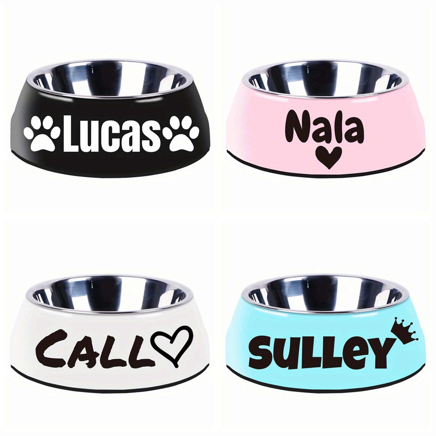 Personalized dog cheap water bowl