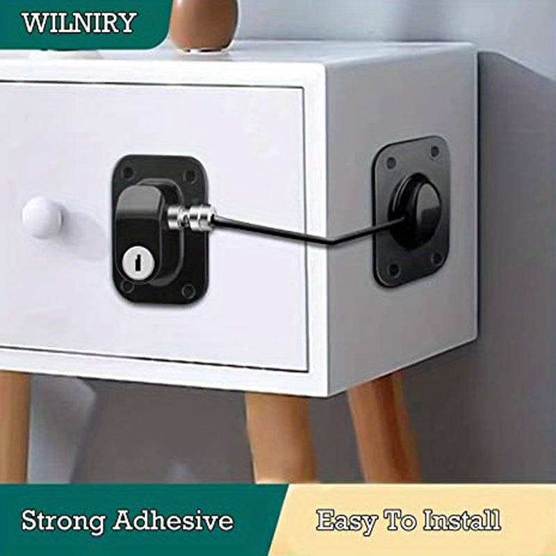 STHIRA 1Pcs Refrigerator Lock Freezer Door Lock Cabinet Lock Strong  Adhesive Lock Window Door Restrictor Cable for Baby Toddler Child Safety  Device (as Shows) at Rs 837.00, Refrigerator Spare Parts