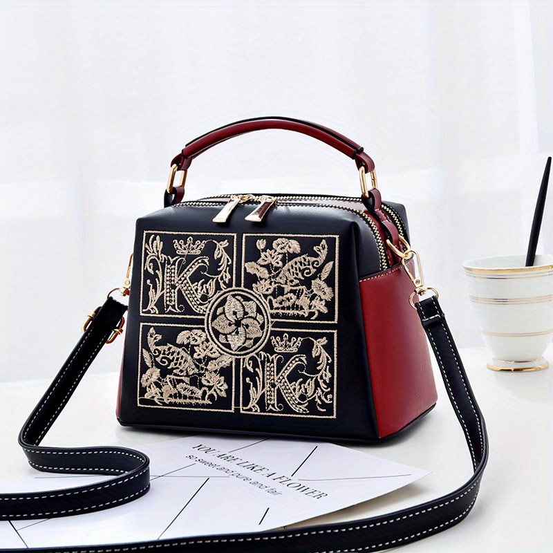 Luxury Brand Designer 3-Layer Zippers Women's Cross Body Handbags PU Leather  Shoulder Bags Female Black Handbag Purses And Bag - AliExpress