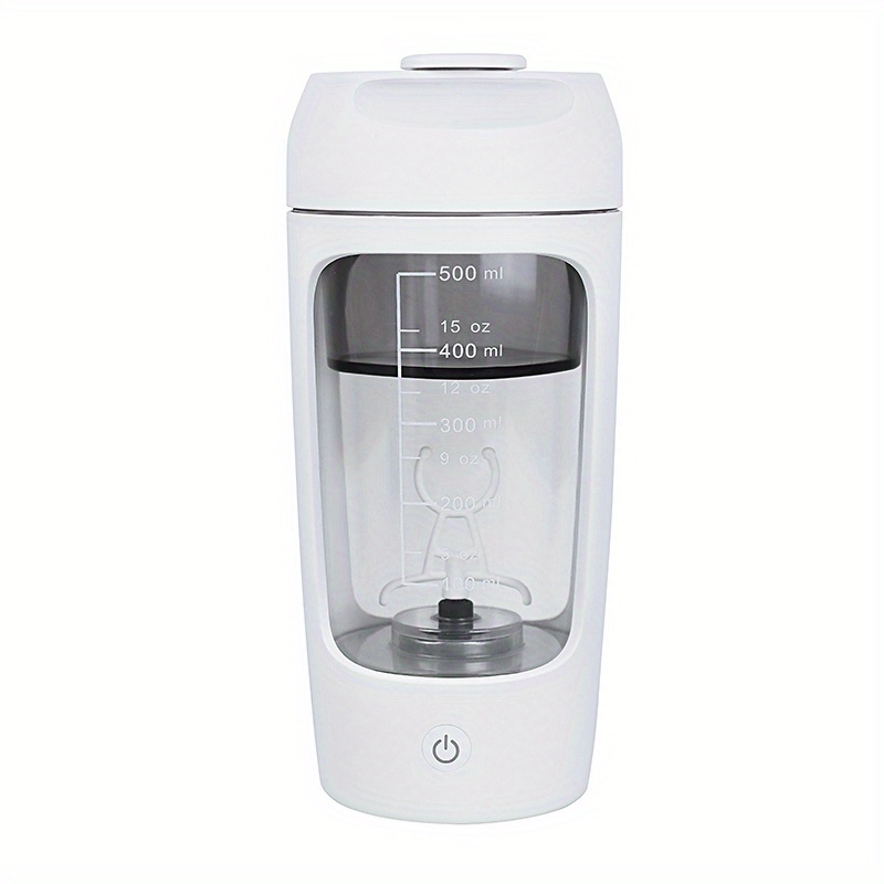Qunan 380mL Electric Protein Shaker Bottle Portable M er Cup