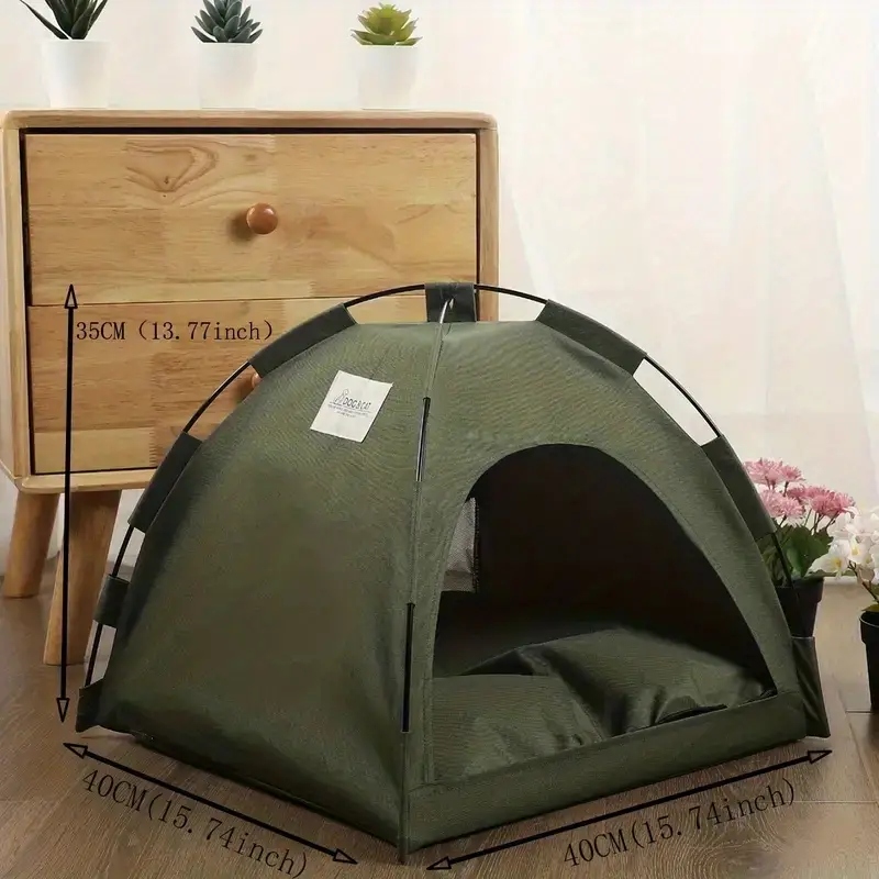 pet cat tent bed cave for cat small dog portable kitten nest sleeping beds indoor outdoor puppy house details 6