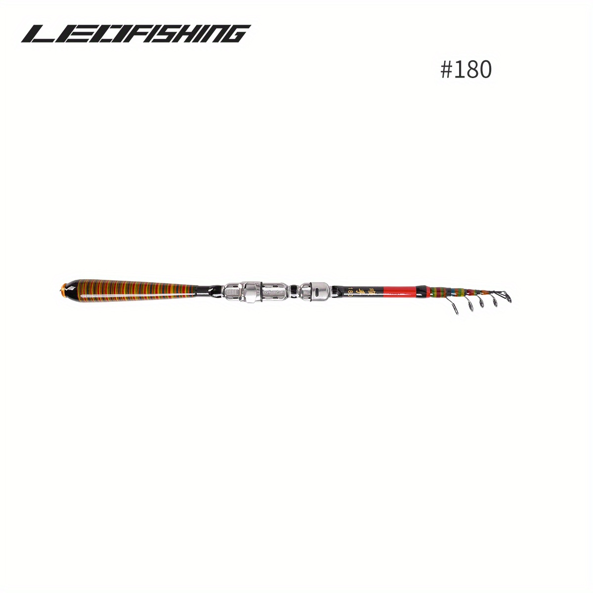 Carbon Fiber Telescopic Fishing Rod, 3.6/4.5/5.4/6.3/7.2m Retractable  Ultra-light Boat Fishing Pole