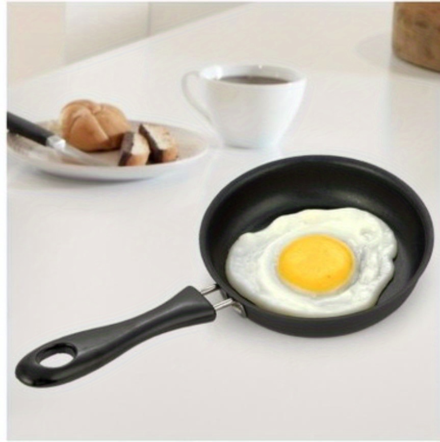 Single Egg Frying Pan Stainless Steel Mini Pan Small Egg Pan