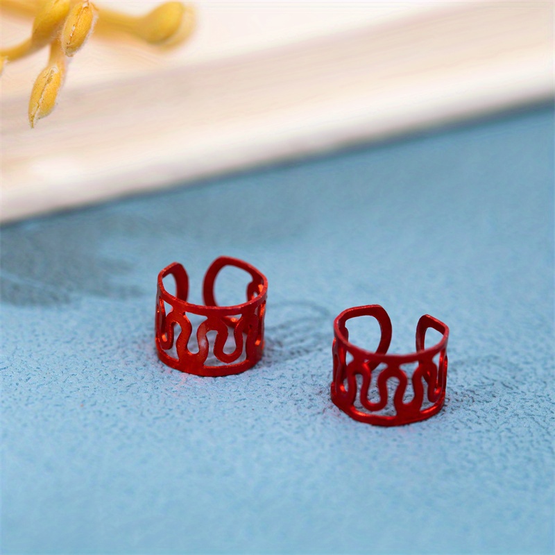 ring dreadlock braid hair beads aluminum hippie - {region_name}
