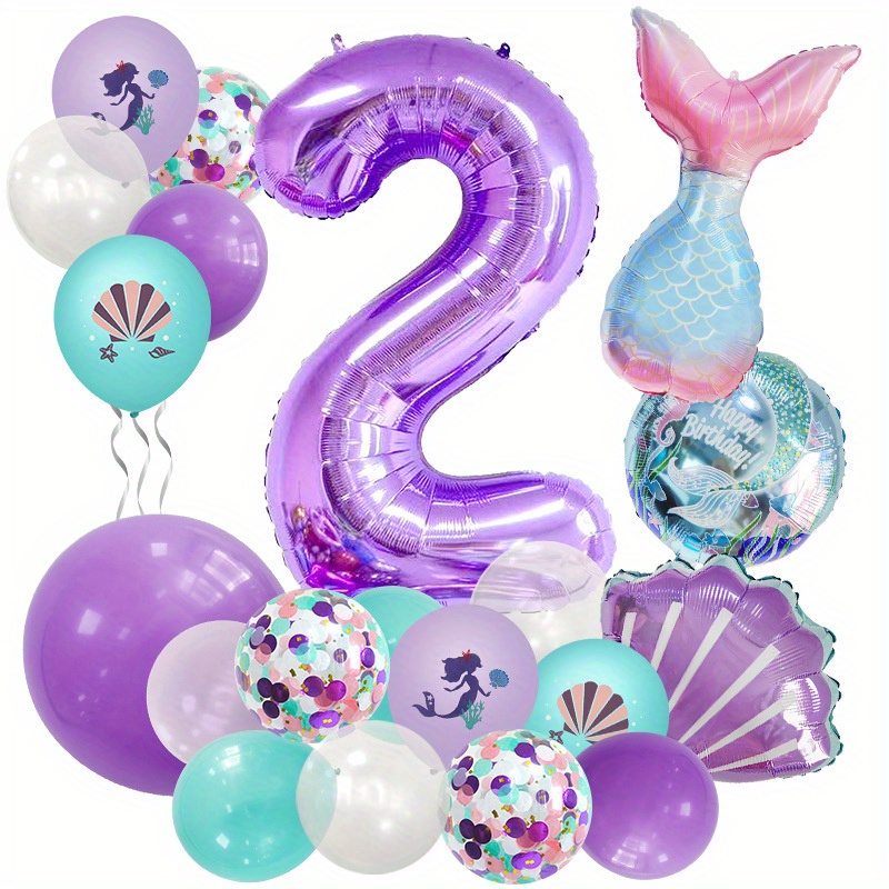 Set Palloncini Sirenetta - Partywan