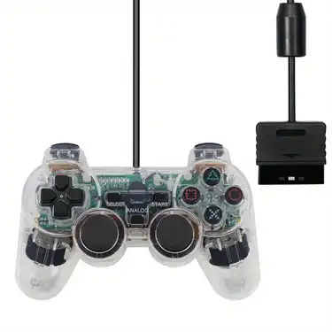 Wired Controle Controller Ps2 Gamepad Usb Cablato Pc - Temu Italy