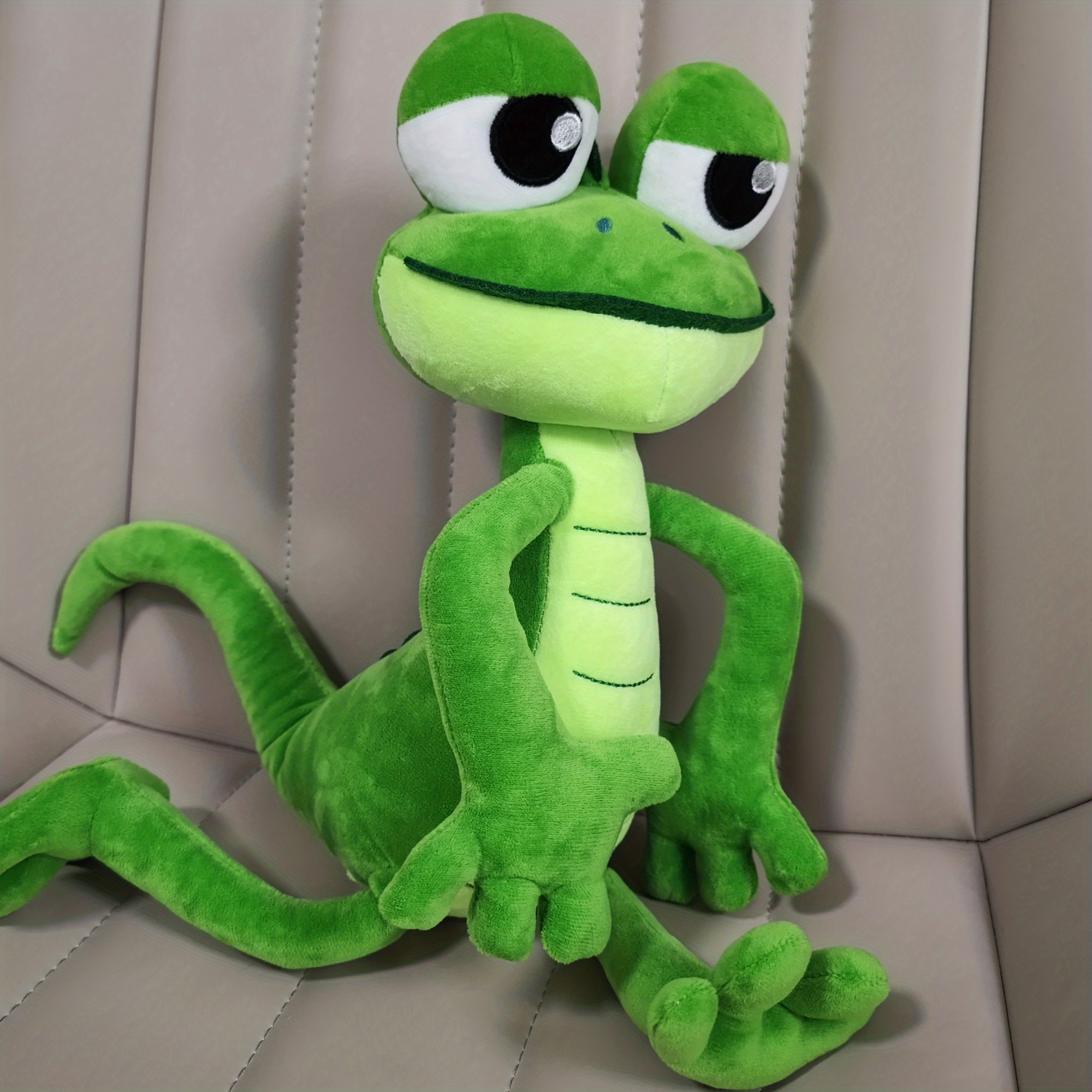 11.8 Big eyed Green Personality Ugly cute Lizard Plush Doll - Temu