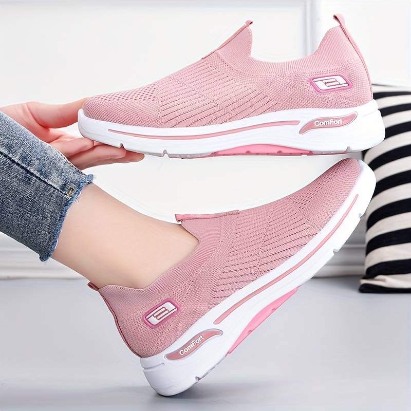 Women's Casual Fashion Sneakers Letter Patch Color - Temu