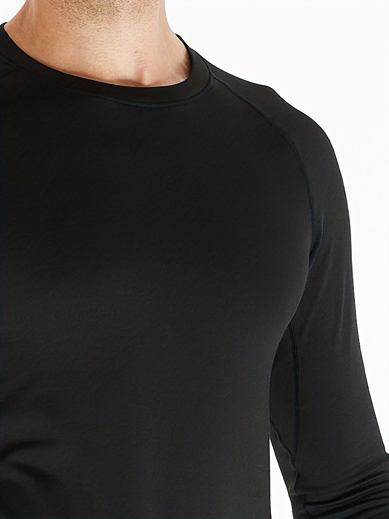 HOPLYNN 2 peças Camisas masculinas de compressão com gola - Temu