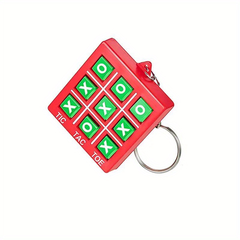 1 Pièce Porte-clés Tic Tac Toe Couleur Aléatoire, Prix De Jeu Éducatif X Et  O En Trois Rangées Pour Les Sacs D'école