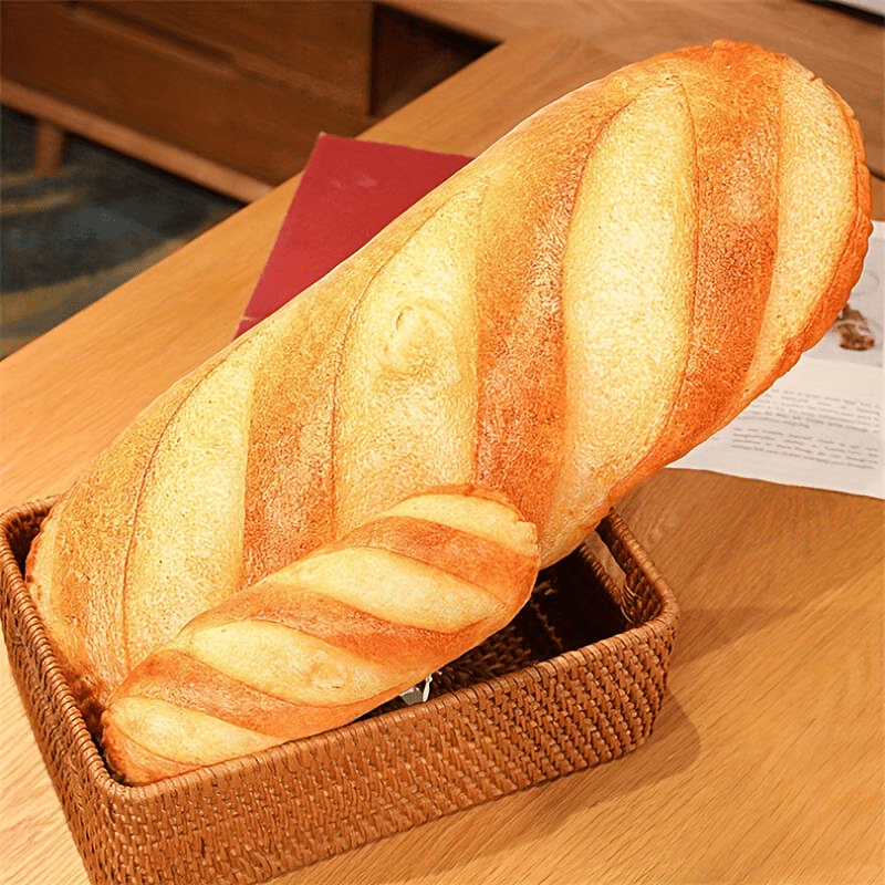 Dropship 3D Simulation Bread Pillow Food Shape Back Cushion Plush Stuffed  Toy [H] to Sell Online at a Lower Price