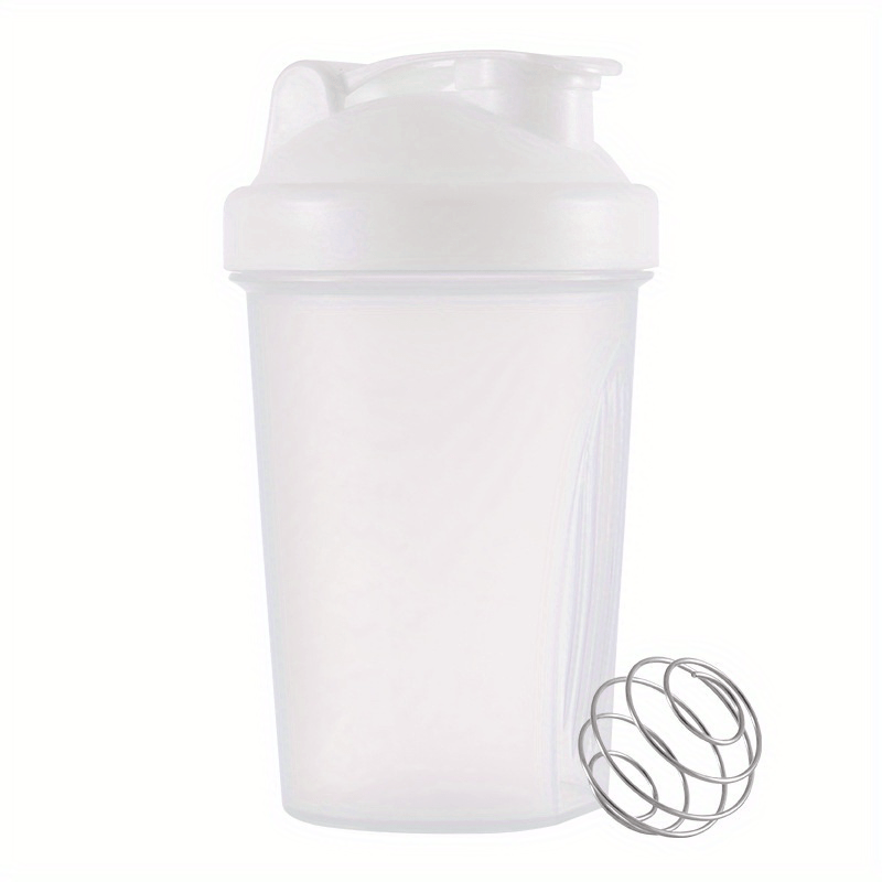 Blender Shaker Bottle With Stainless Whisk Ball, Bpa Free Plastic Protein  Shakes Leakproof For Powder Workout Gym Sport, Back To School Supplies -  Temu Philippines