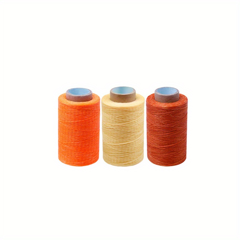 Wax String Cord - Leather Waxed Flat Sewing Line Thread Cord
