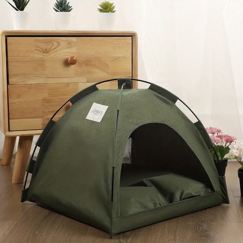 pet cat tent bed cave for cat small dog portable kitten nest sleeping beds indoor outdoor puppy house details 2