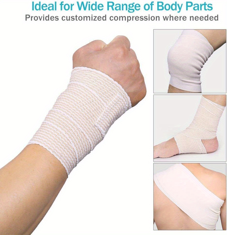 Cotton Elastic Bandage Sports Medical Injury Recovery - Temu Canada