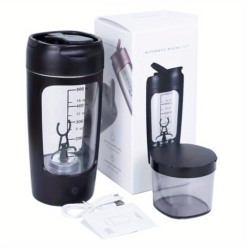 650Ml USB Rechargeable Electric Protein Shaker Bottle Whey Protein