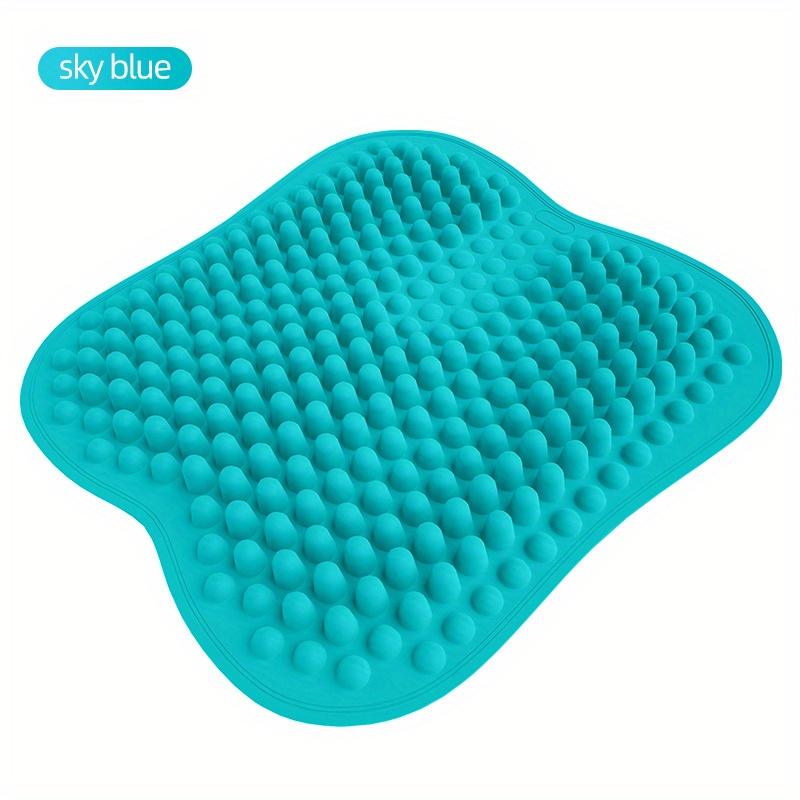 Car Honeycomb Gel Cushion Summer Cold Silicone Far Chair - Temu