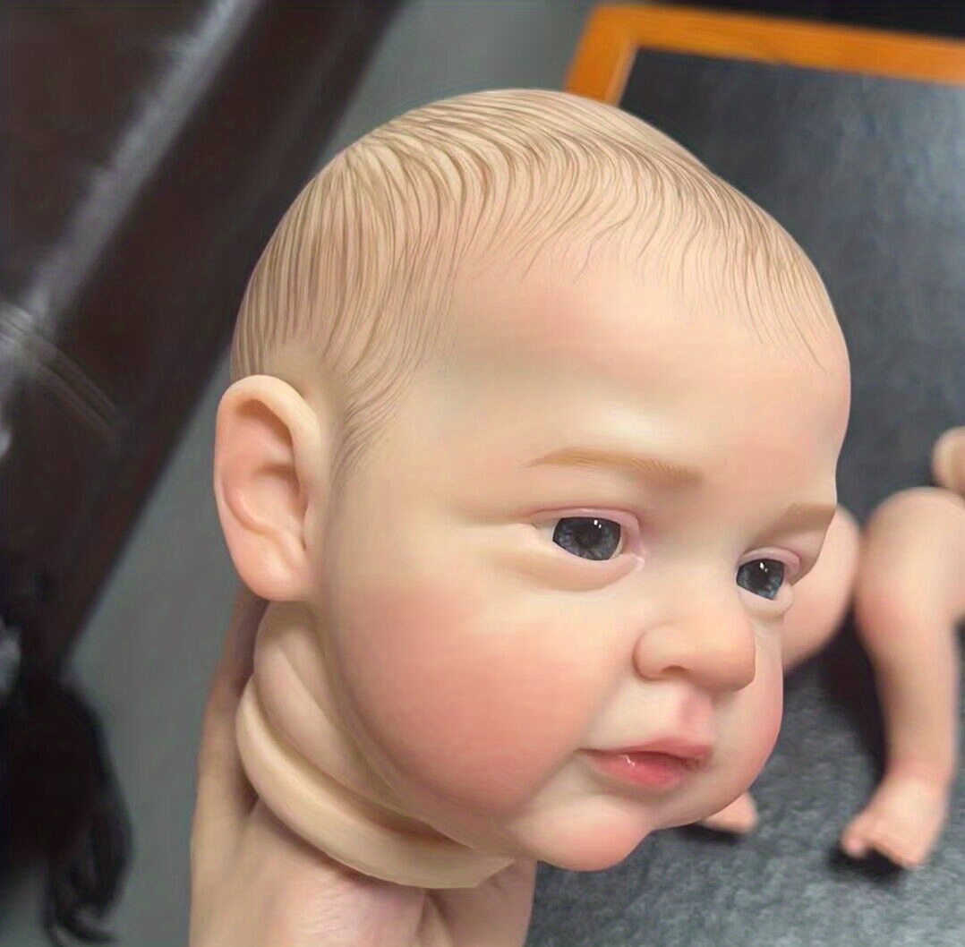 Already Painted Reborn Doll Kits Diy Realistic Vinyl Baby Temu