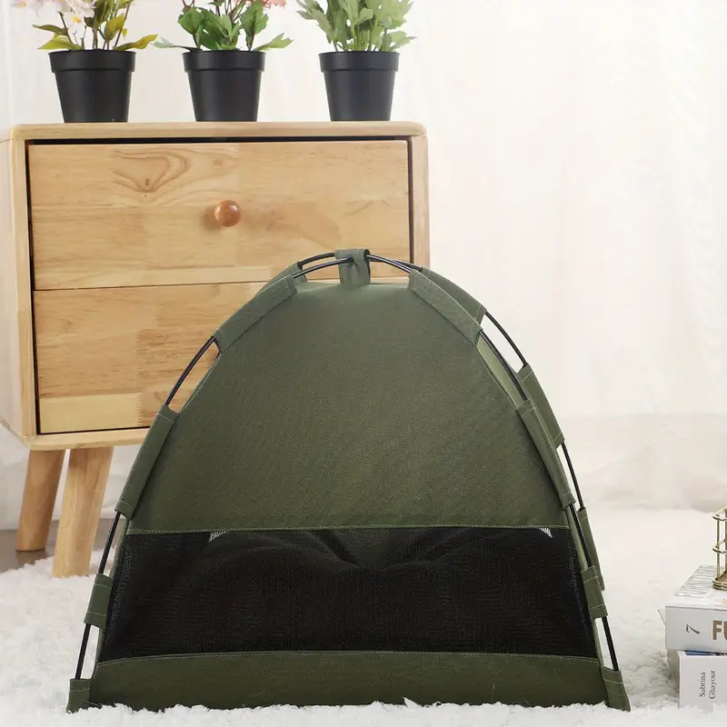 pet cat tent bed cave for cat small dog portable kitten nest sleeping beds indoor outdoor puppy house details 3