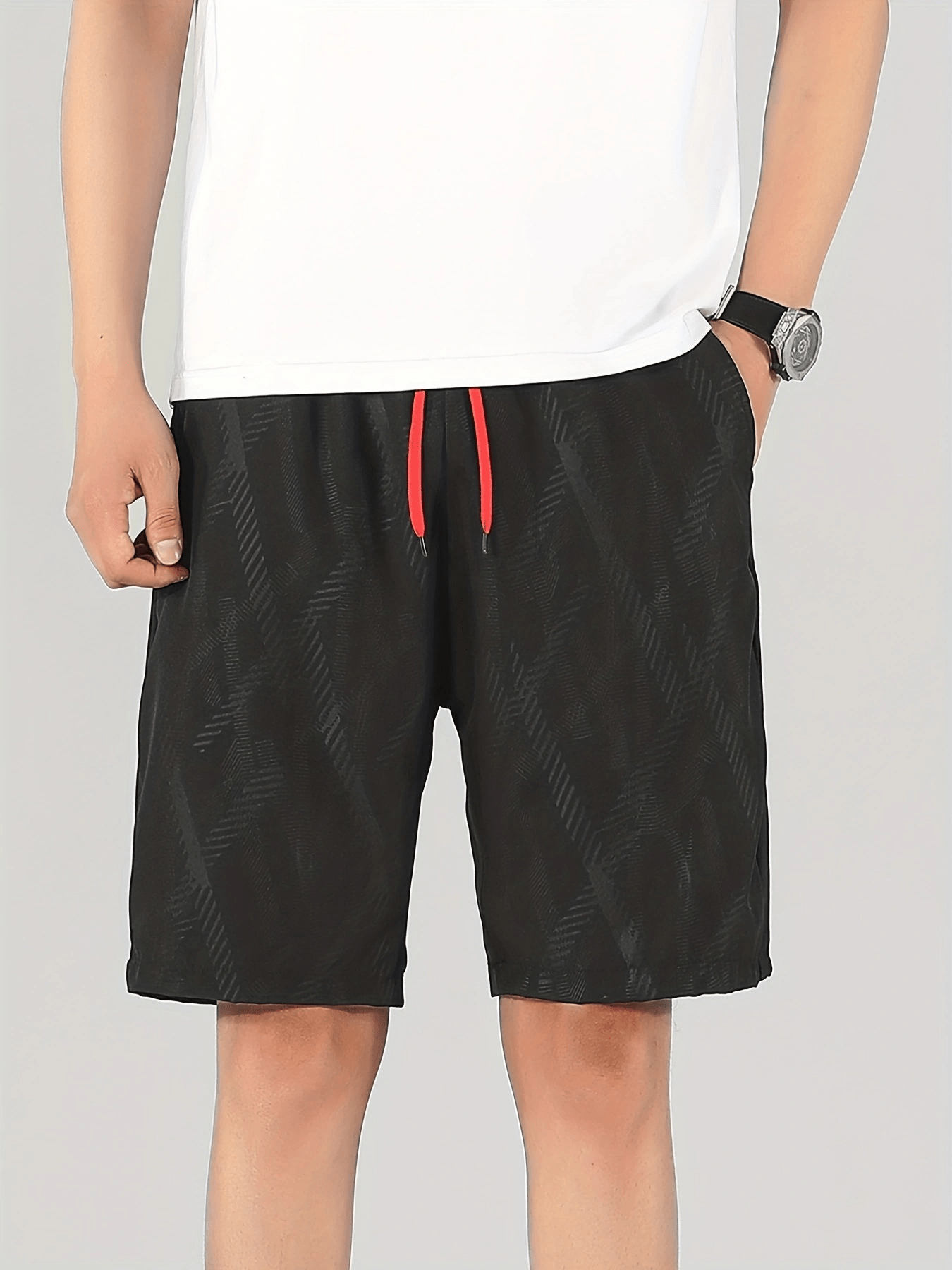 Pantalones Cortos Cómodos Secado Rápido Hombre Casuales - Temu Mexico