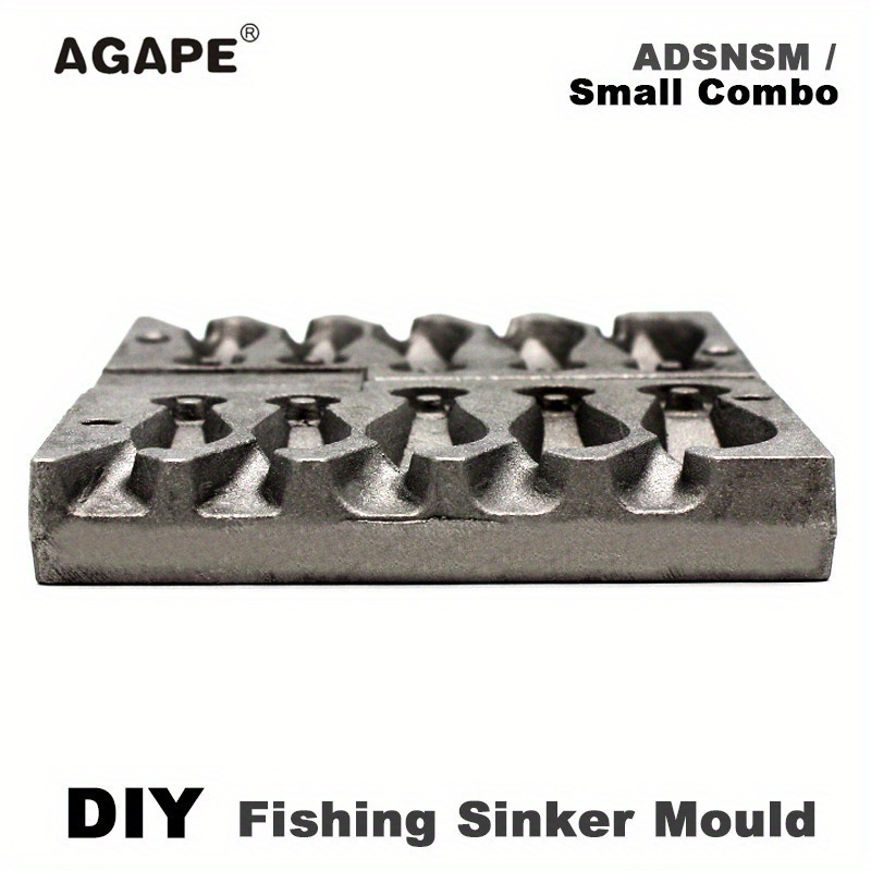 Fishing Snapper Sinker Mould Adsnsm/small Combo Snapper - Temu