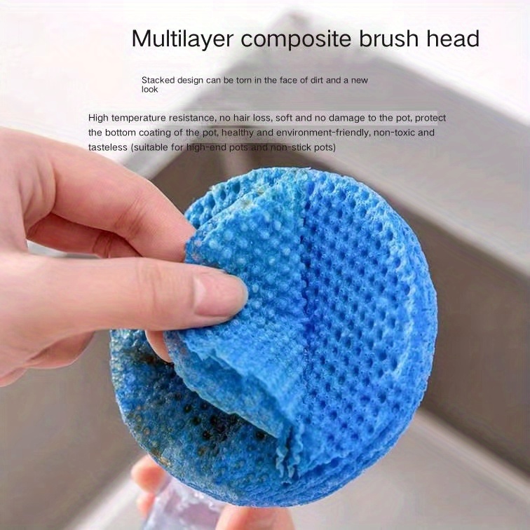 Soap Dispenser Dish Scrub Brush and Sponge : : Health